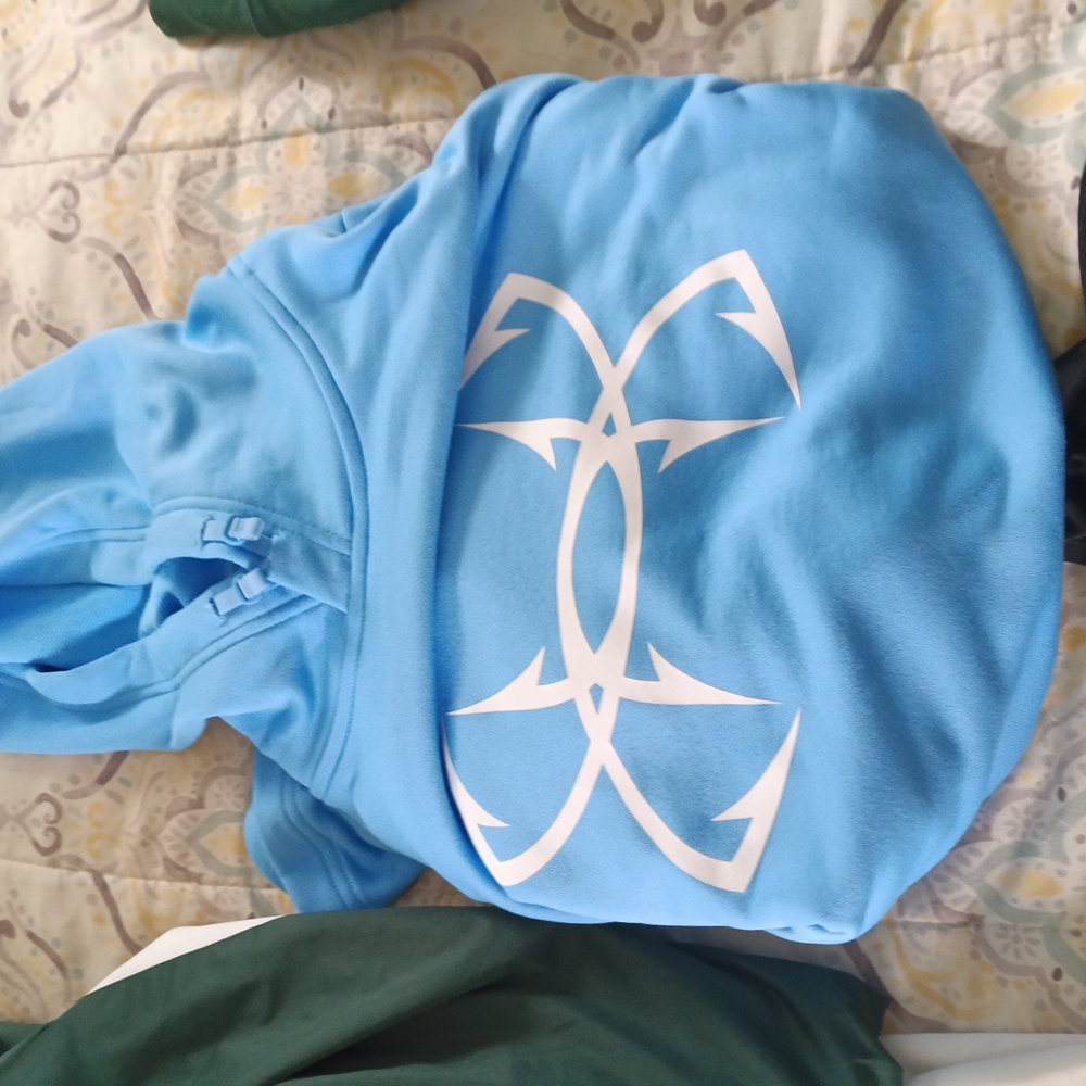 Under Armour Blue Sweater with White Logo